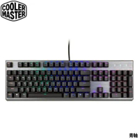 【Cooler Master酷碼】CK350 機械式RGB電競鍵盤(青軸)