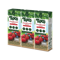 TIPCO น้ำผลไม้เชอร์รี่ 100% ขนาด 200 มล. แพ็ค 3 กล่อง