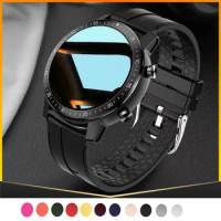 22mm/20mm Strap For Samsung Galaxy Watch 6/4/5 Pro/3/gear s3 frontier/Active 2 44mm Silicone bracelet Galaxy Watch 6-4 Classic