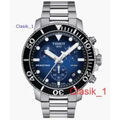 Tissot Seastar 1000 Chronograph T120.417.11.041.01 Jam Tangan Diving Pria Biru
