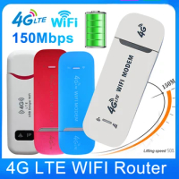 4G Wireless LTE WiFi Router 150Mbps Modem Stick Pocket WiFi Hotspot USB Dongle Mobile Broadband Tp l