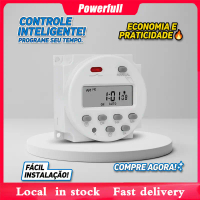 16A Electri 7 Days Timer Switch 12V 24V 220V CN101A Time counter Timer switch Relay