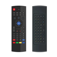 MX3 Air Mouse Voice Remote Control 2.4G RF Wireless Keyboard For Android TV Box