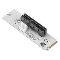 Thẻ tăng độ cho NGFF M.2 sang PCIe 4X, bộ chuyển đổi M.2 sang PCIe 4X với đèn chỉ báo
