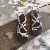 Giày Sandal nữ boho đi biển dạo phố thiết kế đẹp