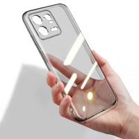 Ultra-thin Silicone Clear Soft Case For Xiaomi Mi 13 13T 12 12X 12S 11 10 10T Pro Lite Ultra Transparent Full Back Cover Shell
