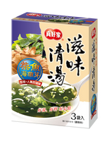 【真好家】新-柴魚海帶嫩芽湯(4.5gx3包入)