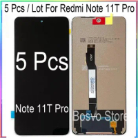 Wholesale 5 pieces / Lot for Redmi Note 11T Pro LCD Screen Display With Touch Assembly