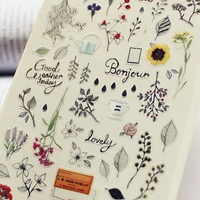 w57 Secret Garden Diary Masking Lovely w34 Mobile Phone Sticker