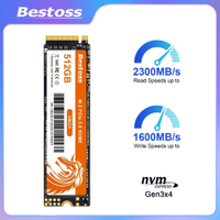 Bestoss M2 NVMe SSD 1TB NVMe 512GB SSD M2 notebook hard disk SSD drive for laptop gm22842