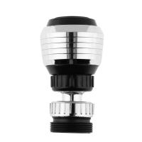 Kitchen 360 Rotary Faucet Filter Bubbler Splash Proof Water-saving Tap