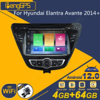 For Hyundai Elantra Avante ​2014+ Android Car Radio 2Din Stereo Receiver Autoradio Multimedia DVD Player GPS Navi PX6 Head Unit
