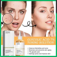 Glycolic Acid 7% Toning Solution Skincare Toning Solution Gentle Exfoliation Clean The Pores 240ML G