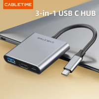 CABLETIME Switch Dock HDMI TV HUB for Nintendo Switch 4K USB-C VGA HUB for Macbook pro Matebook X Huawei Mate 30 Nintendo C037