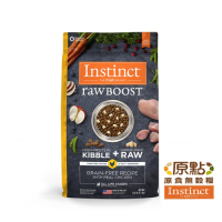 Instinct原點 雞肉凍乾全犬配方21lb(WDJ 添加純肉塊 狗飼料 無穀飼料 肉含量74%)