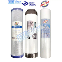ไส้กรองน้ำ 3 ขั้นตอน TREATTON PP 1 หรือ 5 MIcron คาร์บอนเกล็ด CTO 5 Micron คําแนะนําการขายที่ร้อนแรง