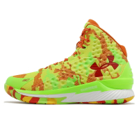 Under Armour UA 籃球鞋 Curry 1 男鞋 綠 橘 聯名 1代 Sour Patch Kids 軟糖 UA 3026196300