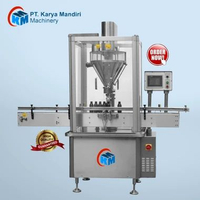 Automatic Digital Auger Spice Chili Milk Dry Powder Filling Bottles Jars DZF-1