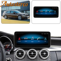 12.3" Qualcomm 680 Android 13 Carplay For MERCEDES BENZ C W205 GLC X253 NTG5.0 Car GPS Navigation Auto Stereo Multimedia Player