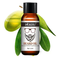 5PC/Lot 30ml Mokeru Organic Beard Oil For Hair Loss Products Grooming Beard Growth Oil Men Hair Treatment