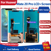 6.39" For Huawei Mate 20 Pro Touch Screen Digitizer Display Assembly No Fingerprints Replacement For Mate 20Pro LYA-L09 LCD