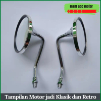Spion Fazzio Grand Filano Mio Fino Model Bulat Chrome Premium