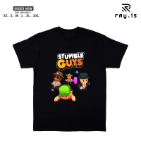 KAOS ANAK  STUMBLE GUYS COTTON COMBED 30 S ATASAN PRIA DEWASA DAN ANAK USIA 1-12 TAHUN KAOS DISTRO S