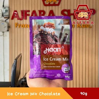 Haan Ice Cream Mix 85g atau 90g Bubuk Es Krim Instan Aneka Rasa Premium Halal MD Cokelat