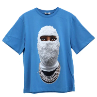 Ih Nom Uh Nit Mask Blue / Kaos Branded Original