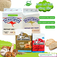 Men nở khô Mauripan / Saf-instant làm bánh mì, bánh bò, bánh bao - Instant Dry Yeast