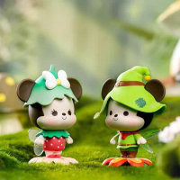 Genuine MINISO Mickey's Magic Forest Series Blind Box Cute Figures PVC Doll Collection Ornaments Holiday Gifts Toys