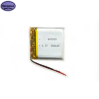 Banggood 3.7V 500mAh 603030 063030 Lipo Polymer Lithium Rechargeable Li-ion Battery Cells for GPS MP3 Toy Bluetooth Headset