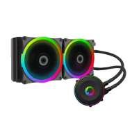 GAMEMAX ICEBERG 240 RAINBOW ARGB All in One Liquid Cooler Aura Sync