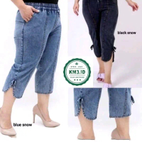 KM3.ID - GEMINI PANTS JEANS / CELANA 7/9 JEANS WANITA / CELANA JEANS 7/9 WANITA / CELANA JEANS JUMBO