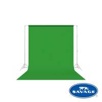 【Savage 美國豹牌】無縫背景紙 #46 科技綠色 2.72m x 11m(公司貨)