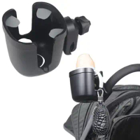 Cup Holder for Stroller Drink Holder for Mic Stand Universal 360 Degree Rotation Cup Holder for Mic Stands Music Stands