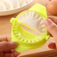 DIY Plastic Dumpling Mold Dough Press Chinese Food Jiaozi Maker Ravioli Maker Pie Tools Baking Molds Kitchen Accessories