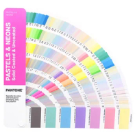 USA PANTONE PASTELS &amp; NEONS Solid Coated &amp; Uncoated Color Guide GG1504B start with No.9