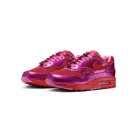 【NIKE 耐吉】Nike Air Max 1 Premium 俏皮粉紅 情人節 亮眼 運動鞋 休閒鞋 男鞋 HV2301-600