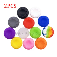 2pcs Silicone Analog Thumb Stick Grips for Playstation 5/PS3/PS4/PS5 Controller for Xbox One 360 Thumbsticks Caps