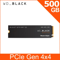 WD 黑標 SN770 500GB  M.2 PCIe 讀：5000 寫：4000 原廠公司貨 五年保