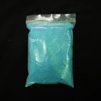 Variegated blue Glitter powder paint coating ceramic art crafts coloring dye 50 gram per pack