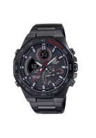 CASIO Casio Edifice Chronograph Black Dial And Stainless Steel Strap Men Watch ECB-950DC-1ADF
