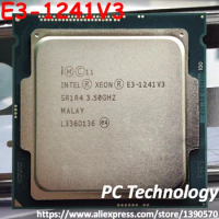 Original Intel Xeon E3-1241V3 CPU 3.50GHz 8M LGA1150 Quad-core Desktop E3-1241 V3 processor Free shipping E3 1241V3