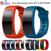 L/S Band For Samsung Galaxy Gear Fit 2 Pro Bracelet Sport Silicone Wrist Band Strap For Samsung Gear Fit 2 SM-R360 Bands Belt
