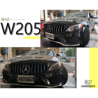 小傑車燈精品--全新 BENZ 賓士 W205 C300 C180 改 AMG樣式 前保桿 前大包 空力套件 素材