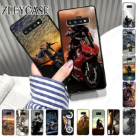 Moto Cross Handsome motorcycle sports cover For Samsung Galaxy S24ULTRA S23ULTRA S21FE S24PLUS S22+ S20PLUS s20ULTRA S20FE cases
