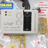 EZP_XPro V2 Programmer USB Motherboard Route LCD BIOS SPI FLASH IBM 25 Burner