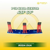 Transistor Kit Hall 43F 60° Papan PCB Modul Sensor Magnet Sepeda Listrik 43F