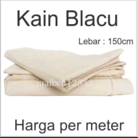 KAIN BLACU BELACU BLACO KANVAS LUKIS METERAN LEBAR 150 CM